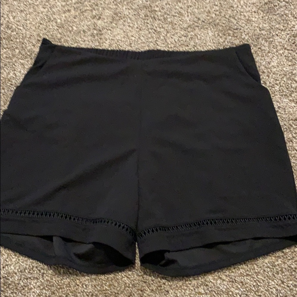 Black shorts